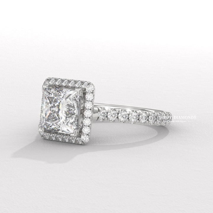 Princess conflict-free engagement ring, Princess lab-grown engagement ring, Princess natural engagement ring, Princess certified engagement ring, 