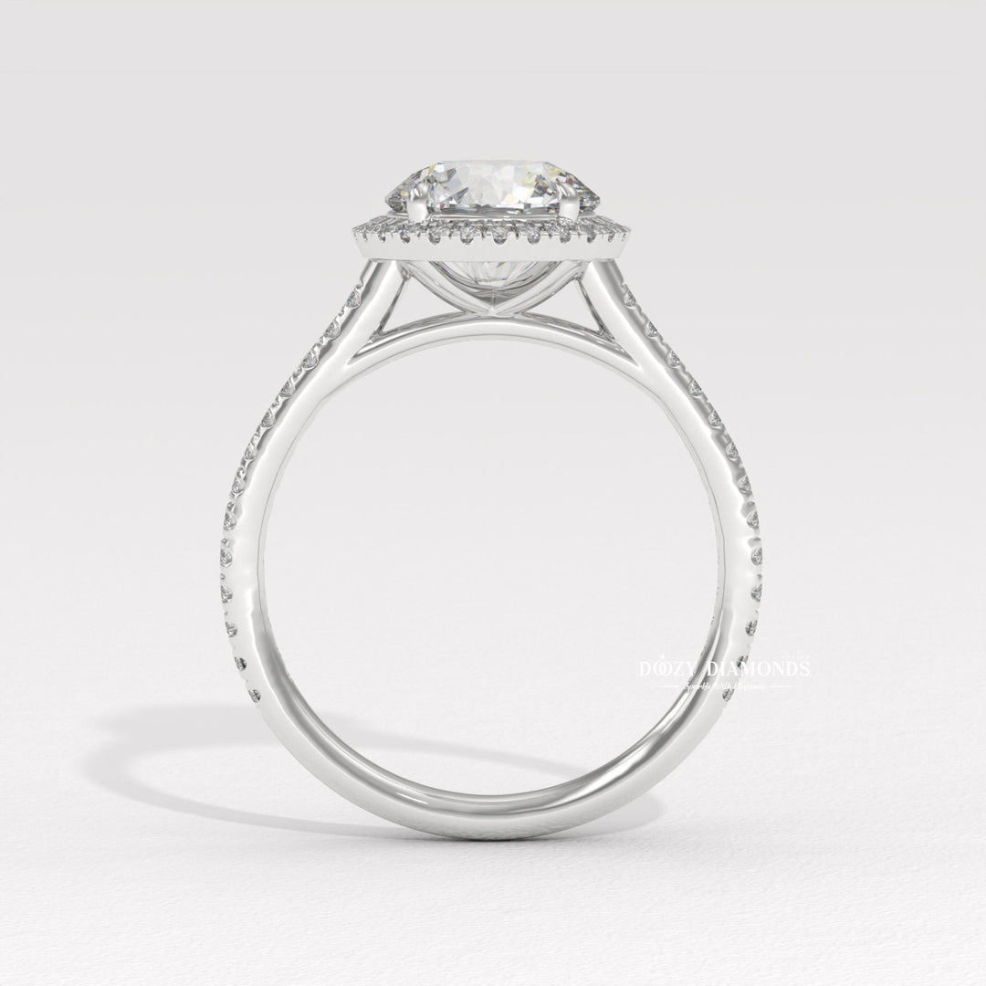 engagement ring, Round fair cut diamond engagement ring, Round good cut diamond engagement ring, Round top-rated diamond engagement ring, Round online diamond 