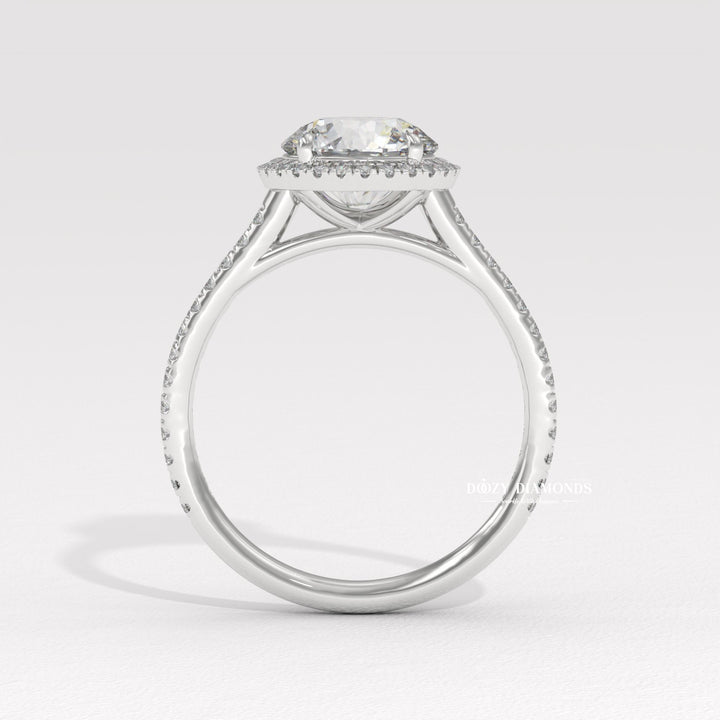 engagement ring, Round fair cut diamond engagement ring, Round good cut diamond engagement ring, Round top-rated diamond engagement ring, Round online diamond 