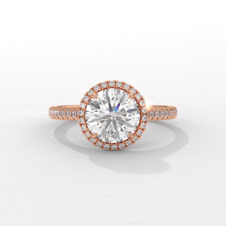 Round local engagement ring, Round handmade engagement ring, Round customized engagement ring, Round made-to-order engagement ring, Round personalized engagement ring,
