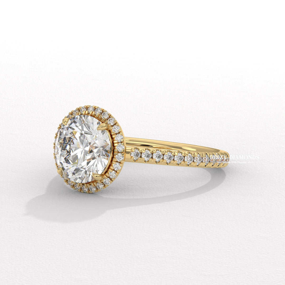 Round high-quality engagement ring, Round cheap engagement ring, Round best engagement ring, Round top-rated engagement ring, Round online engagement ring