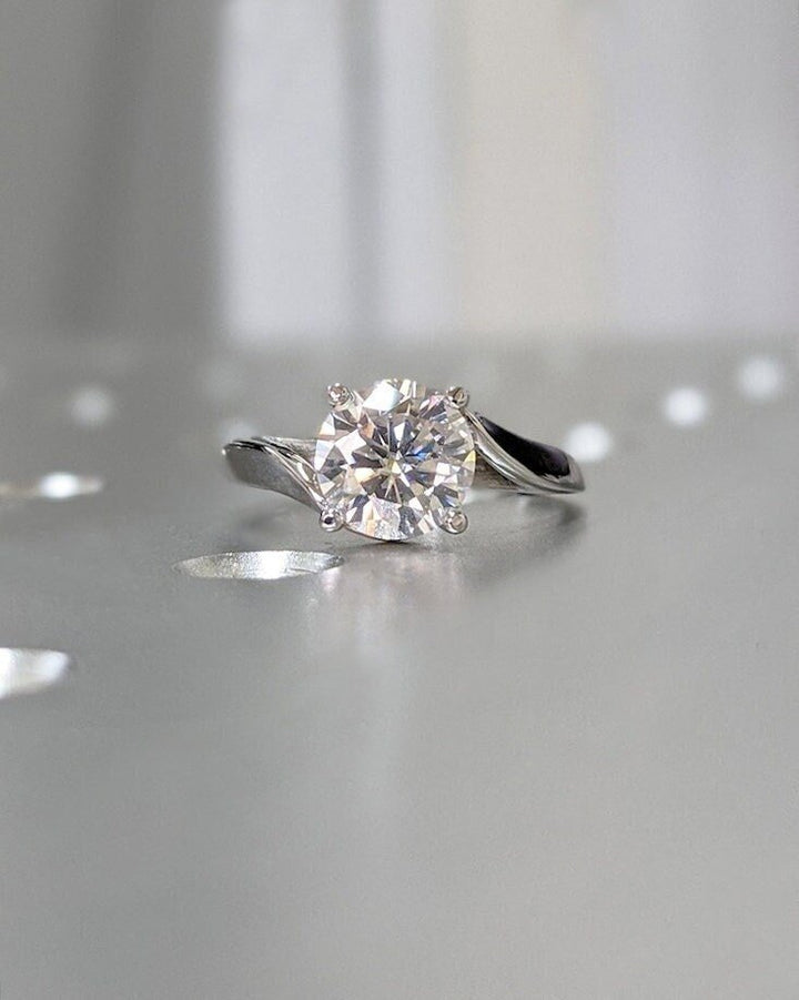 handcrafted engagement ring