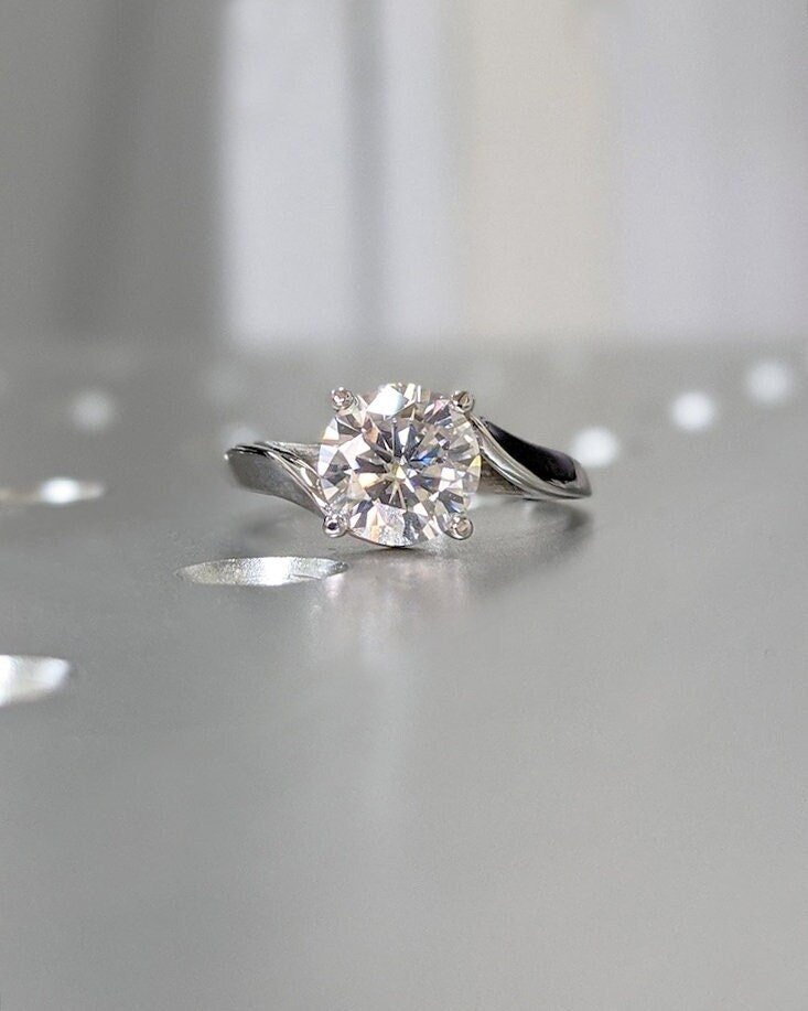 handcrafted engagement ring
