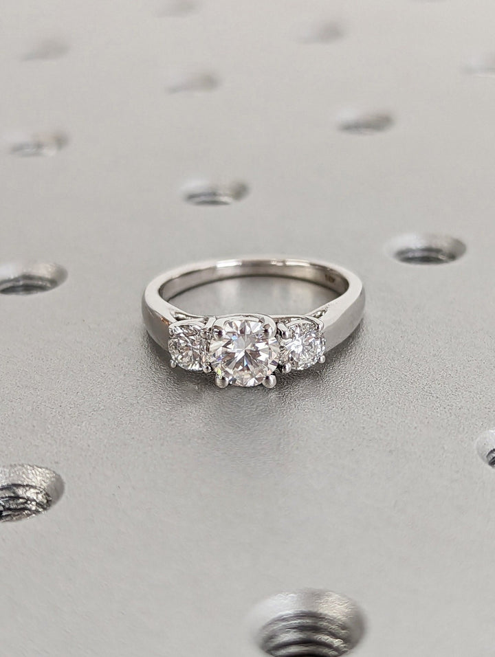 lab created diamond ring,