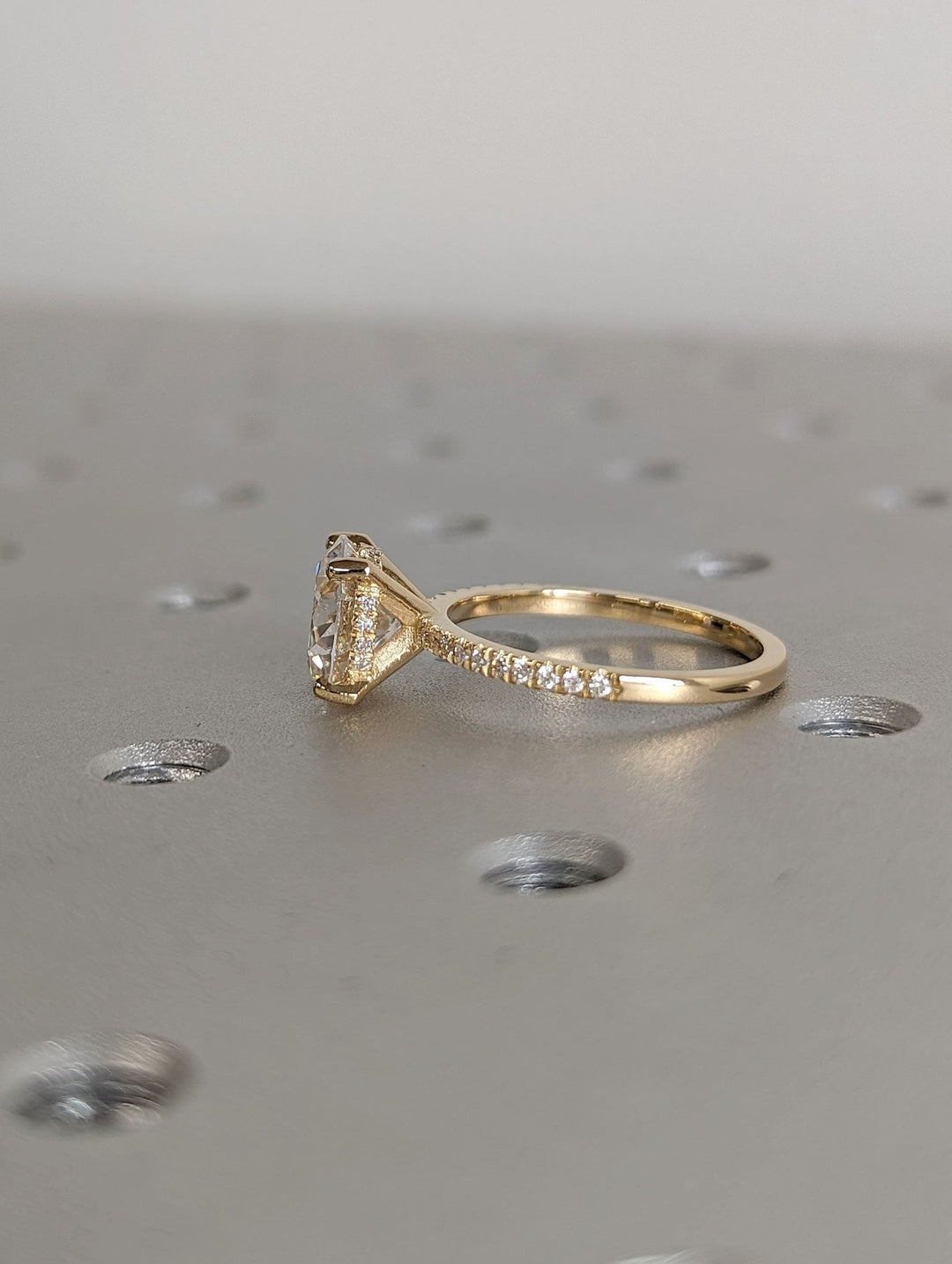 hidden halo bridal ring,