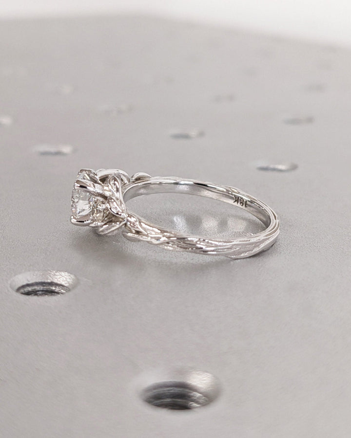 sophisticated bridal ring,