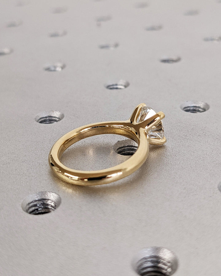 ethical diamond ring, e