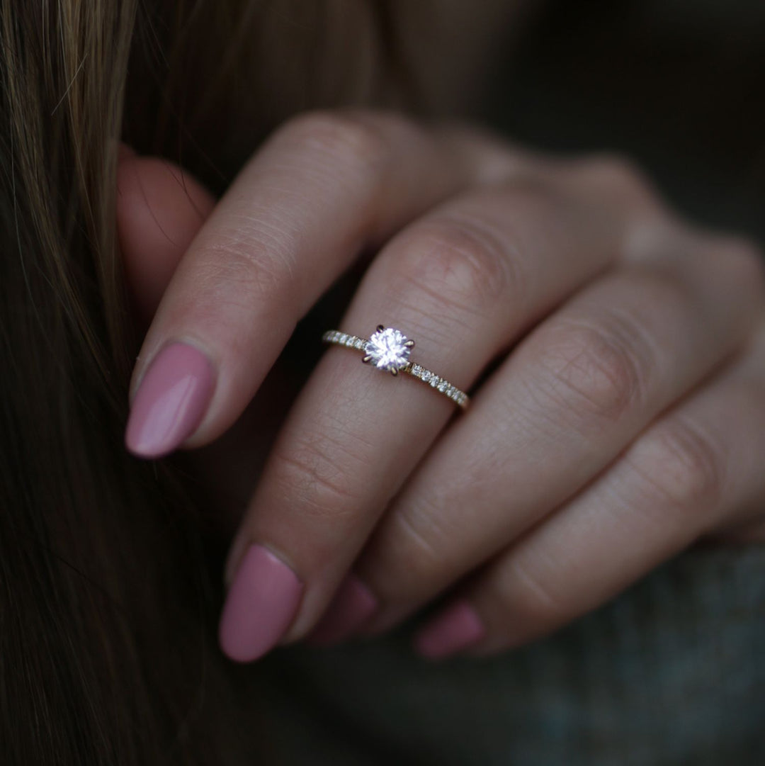 high quality diamond ring,