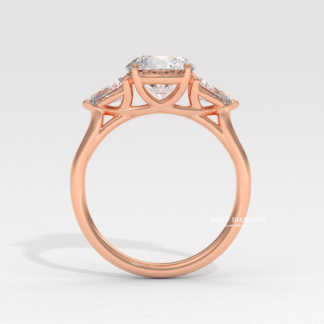 Luxury lab grown diamond engagement ring
Timeless round diamond ring
Handcrafted lab diamond ring
