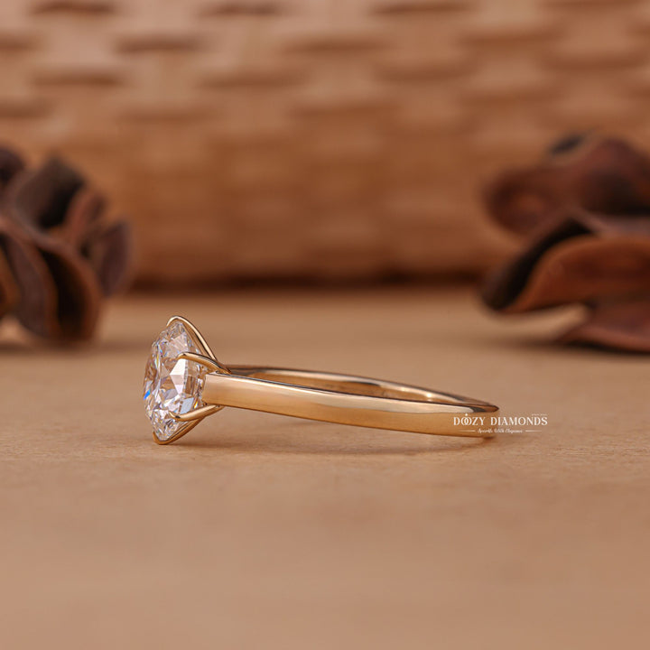 1.50CT - 2.50CT Round Cut E/VS1 Lab Grown Diamond Solitaire Engagement Ring - Doozy Diamonds