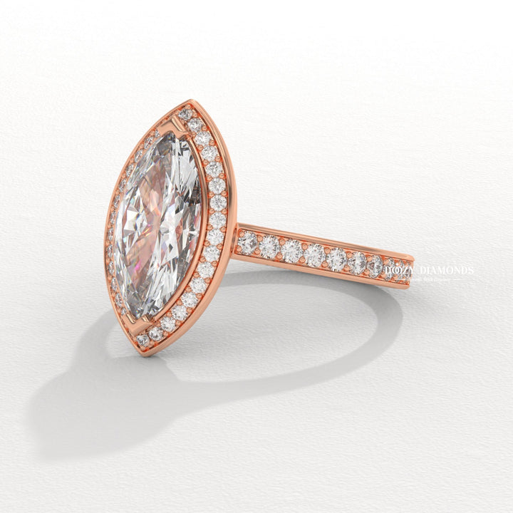 channel halo ring
Marquise channel halo ring
Channel set halo ring
Marquise cut channel setting
Marquise diamond halo setting
Vintage style marquise ring