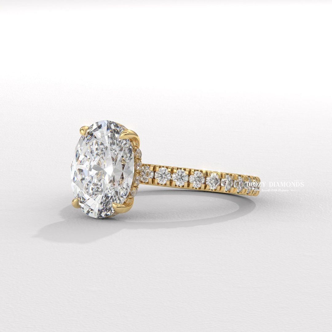 split shank engagement ring, twisted band ring, infinity engagement ring, crossover diamond ring,