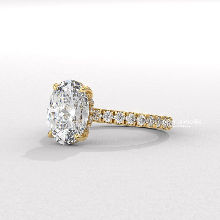 split shank engagement ring, twisted band ring, infinity engagement ring, crossover diamond ring,