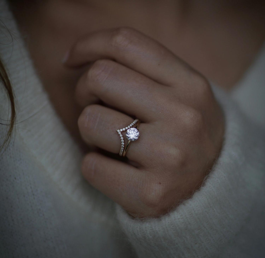round diamond solitaire