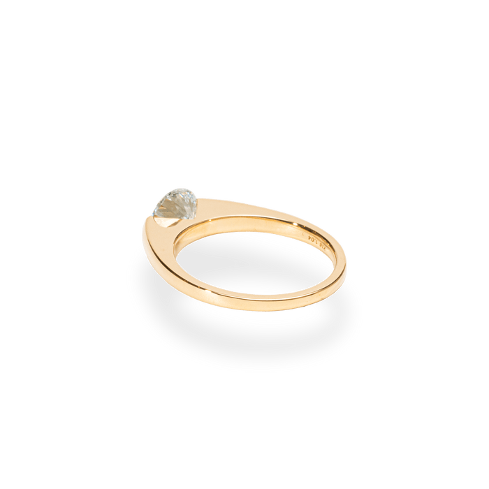 1.0CT - 2.0CT Round Cut Lab Grown Diamond Engagement Ring for Her - Doozy Diamonds