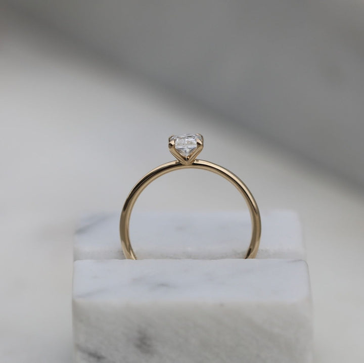 radiant bridal ring