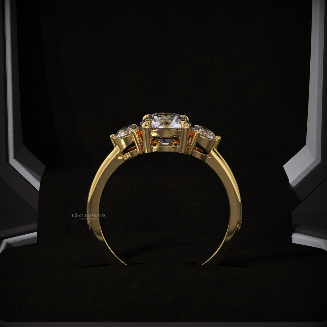 round solitaire ring
sleek engagement ring
classic diamond ring
affordable luxury ring