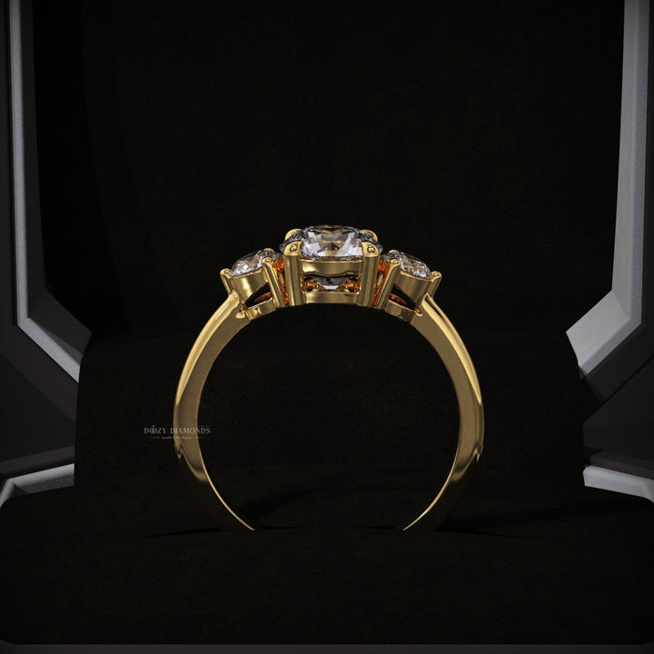 round solitaire ring
sleek engagement ring
classic diamond ring
affordable luxury ring