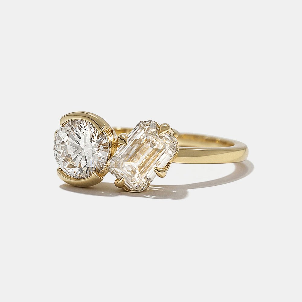 sophisticated ring setting, statement engagement ring, artistic engagement ring, signature engagement ring, modern bridal ring, unique bridal ring, luxury wedding ring, designer bridal ring,