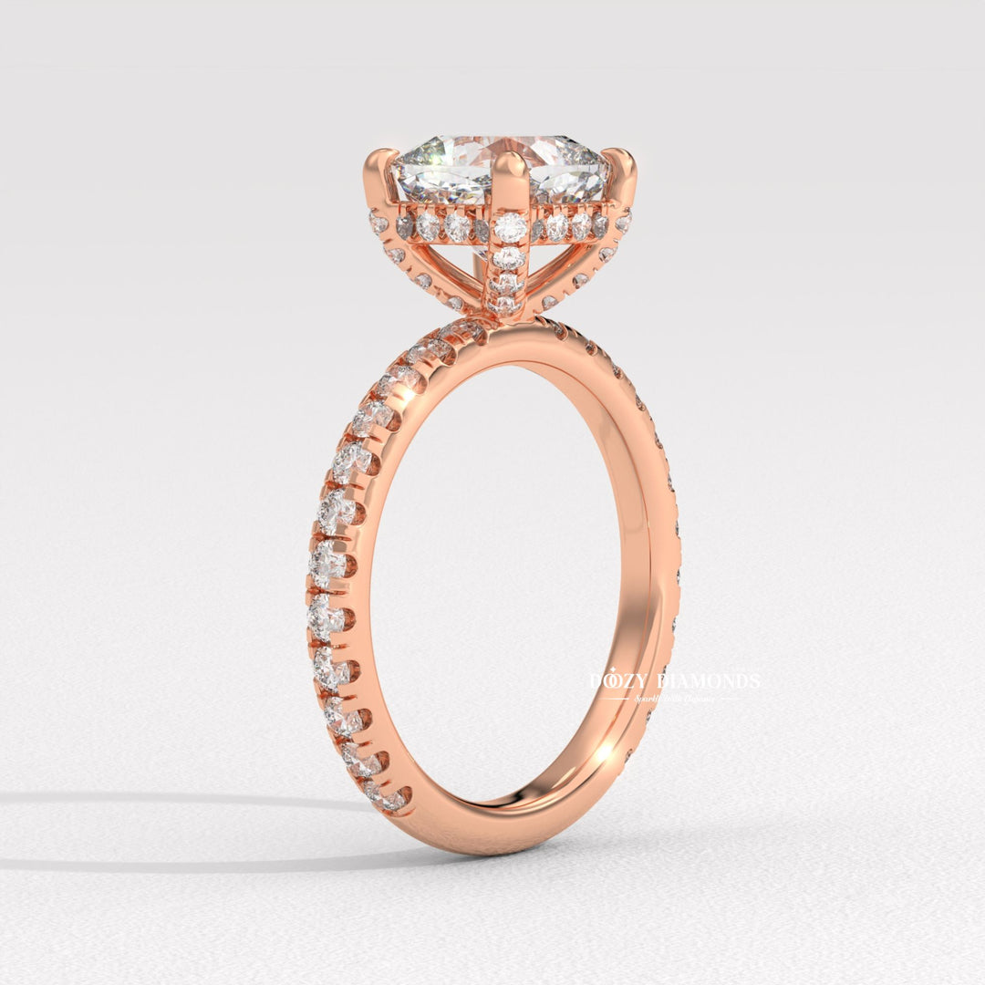 minimalist engagement ring, delicate diamond ring, stackable bridal ring, wedding band set, bridal set ring, certified diamond ring, near colorless diamond ring, VS clarity diamond ring, brilliant sparkle ring, ethical engagement ring, sustainable bridal ring, premium lab