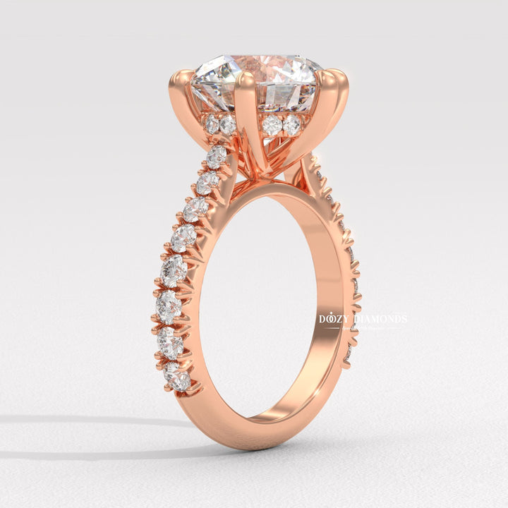 statement engagement ring, premium diamond ring, elegant engagement ring, timeless engagement ring, classic engagement ring,