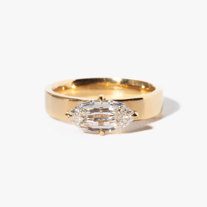 thick band engagement ring, wide band diamond ring, bold band engagement ring, modern engagement ring, contemporary engagement ring, designer engagement ring, minimalist engagement ring,