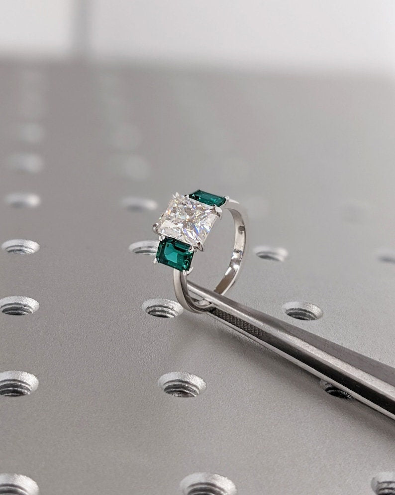 trilogy diamond ring,
