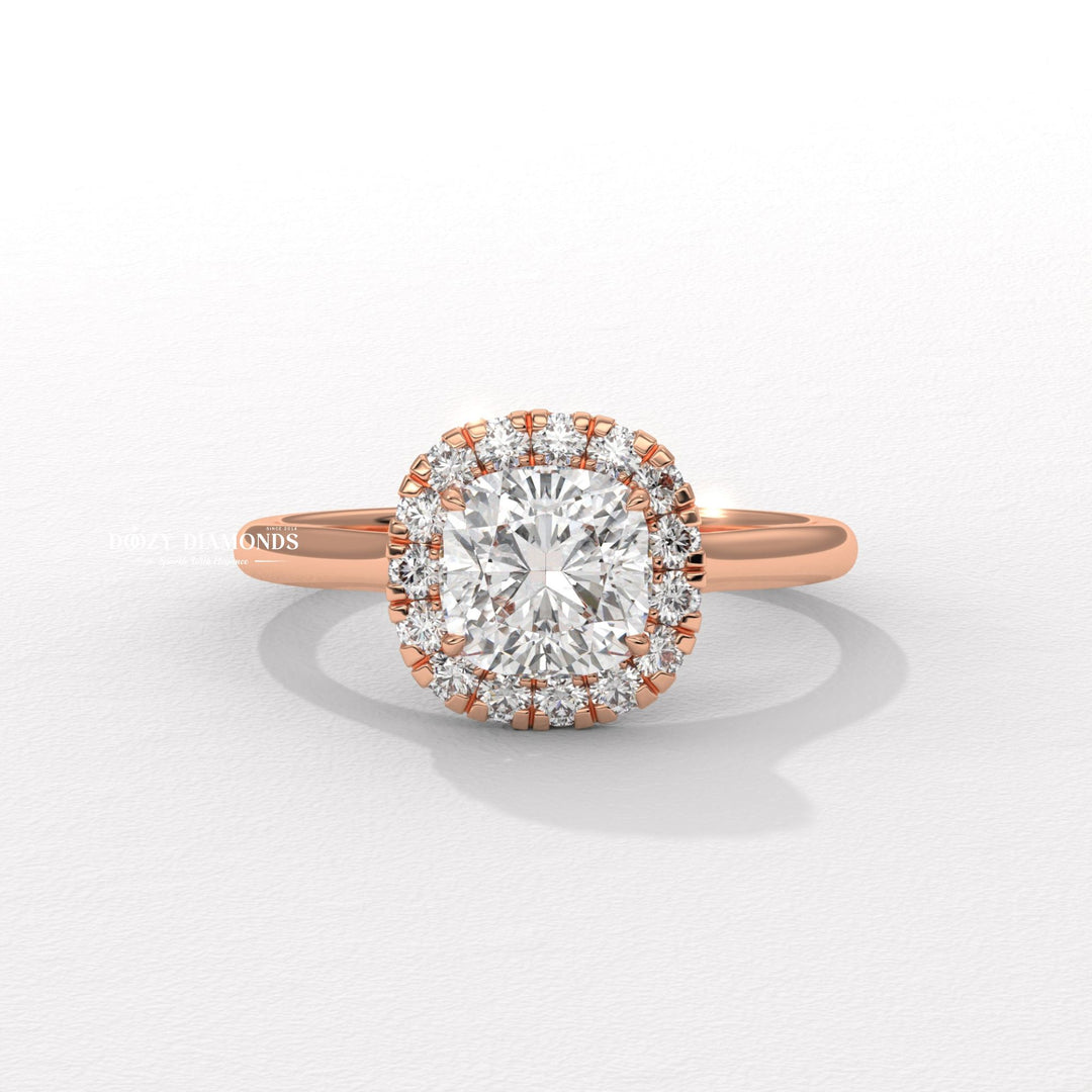 cushion cut lab diamond ring, wedding proposal ring, fine jewelry engagement ring, dazzling diamond ring, solitaire diamond ring, elegant proposal ring, bridal diamond jewelry, cushion center diamond ring, near colorless diamond ring, luxury diamond jewelry, eco friendly engagement ring,