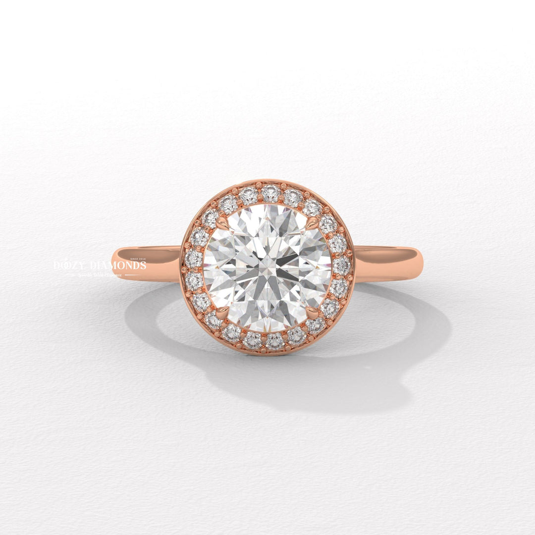 timeless diamond ring, diamond wedding ring, certified lab diamond ring, romantic engagement ring, statement engagement ring, designer engagement ring, halo bridal ring, luxury proposal ring,