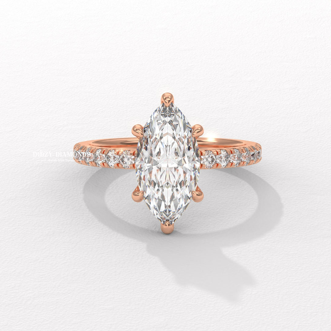 timeless engagement ring, classic engagement ring, modern engagement ring, romantic proposal ring, marquise solitaire ring, marquise center stone ring, marquise shape diamond ring,