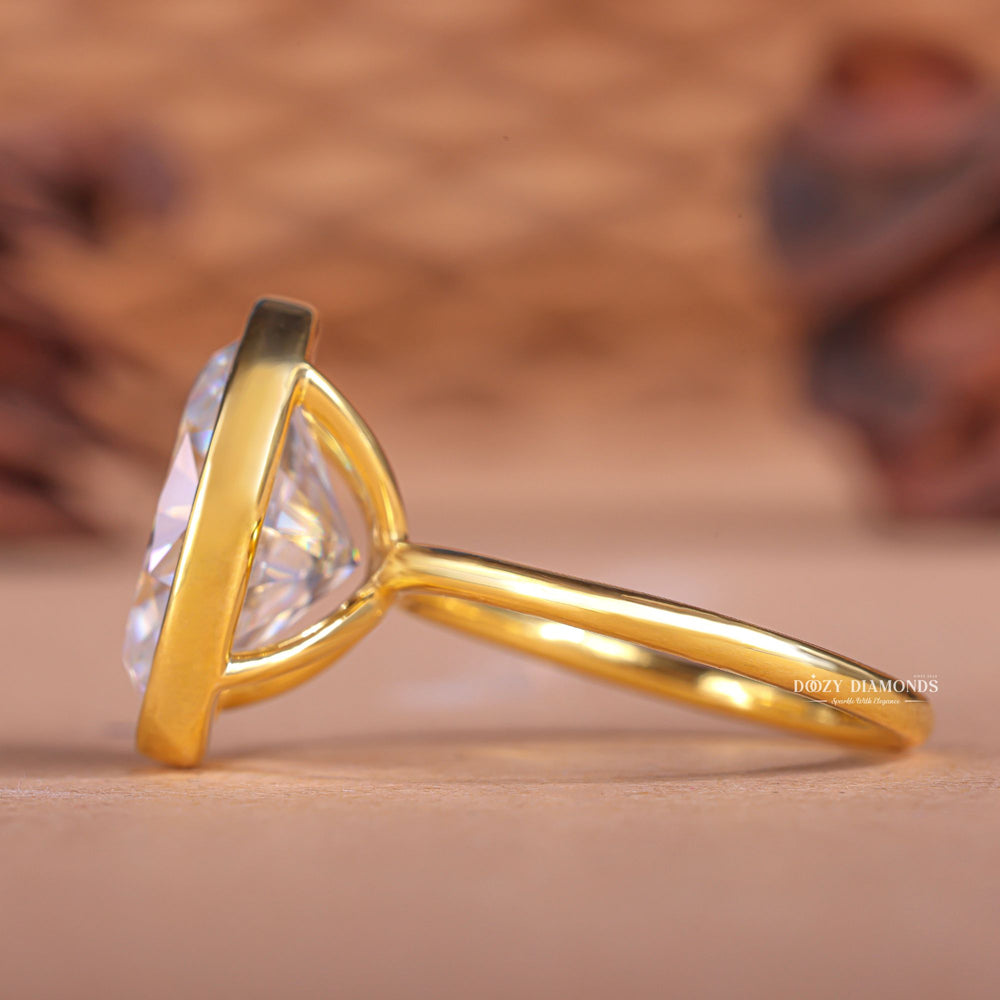 best bezel set diamond rings for weddings, unique bezel setting ring designs, 