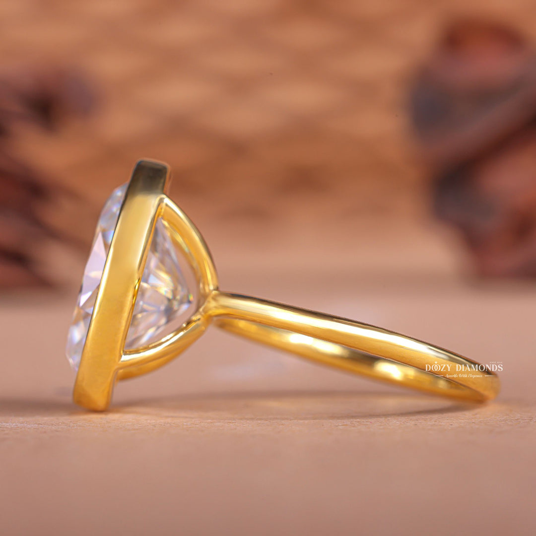 best bezel set diamond rings for weddings, unique bezel setting ring designs, 