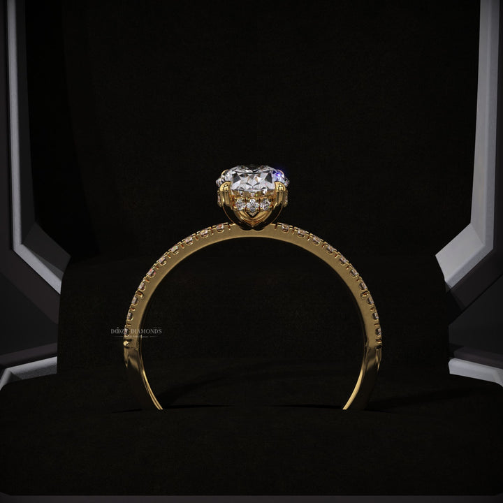unique engagement ring
contemporary bridal jewelry
sparkling halo ring
timeless engagement ring
affordable luxury ring
minimalist diamond ring