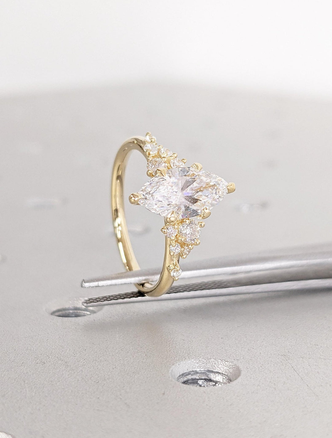 sparkling marquise diamond ring,
