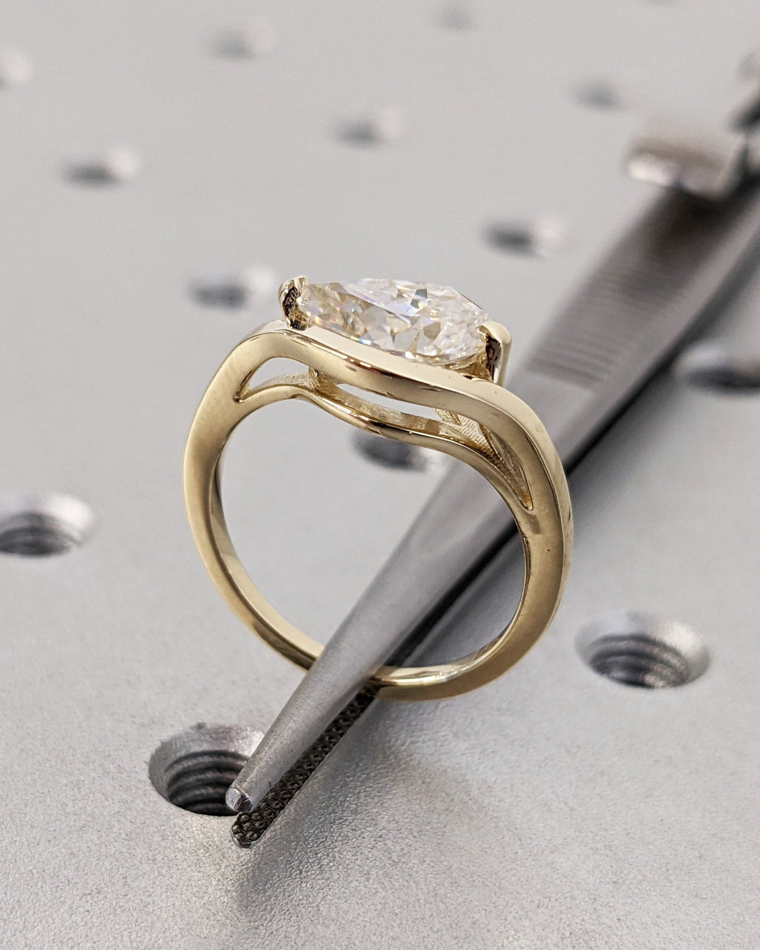 bridal diamond ring, designer