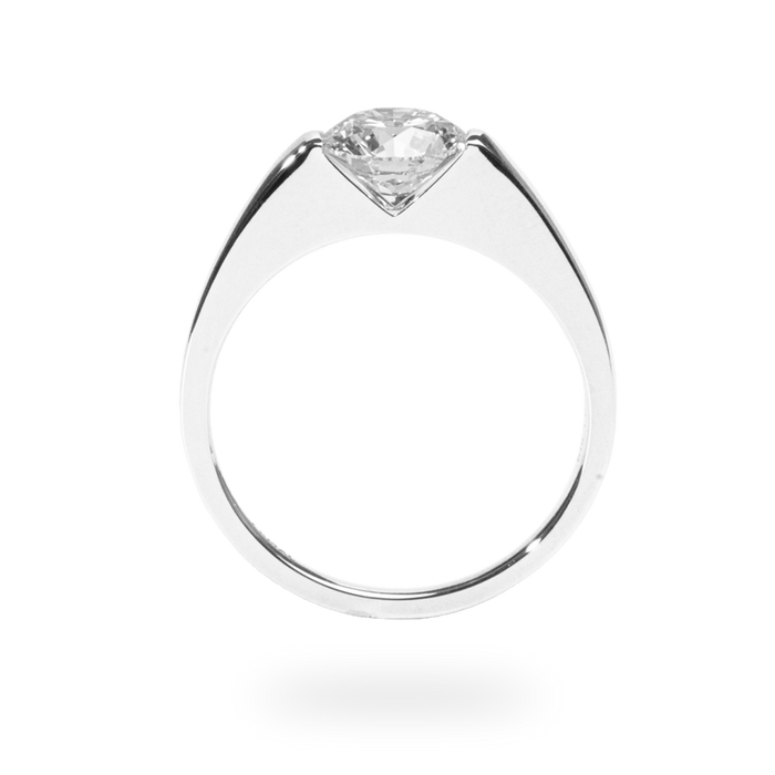 1.0CT - 2.0CT Round Cut Lab Grown Diamond Engagement Ring for Her - Doozy Diamonds