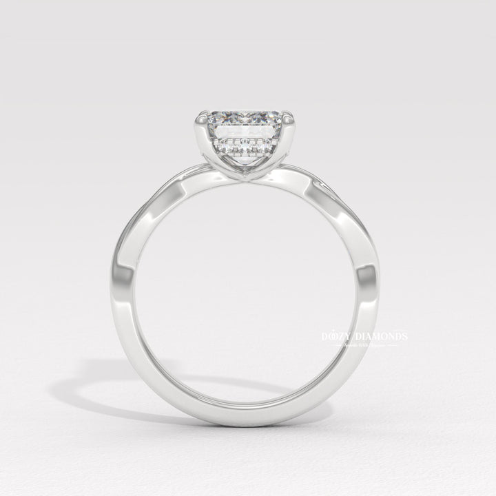 engagement ring gift, luxury bridal jewelry, women’s engagement jewelry, handcrafted diamond ring, fine jewelry engagement ring, emerald jewelry ring, proposal diamond ring, contemporary bridal ring, sustainable luxury jewelry, modern bridal ring, elegant wedding ring, emerald cut bridal