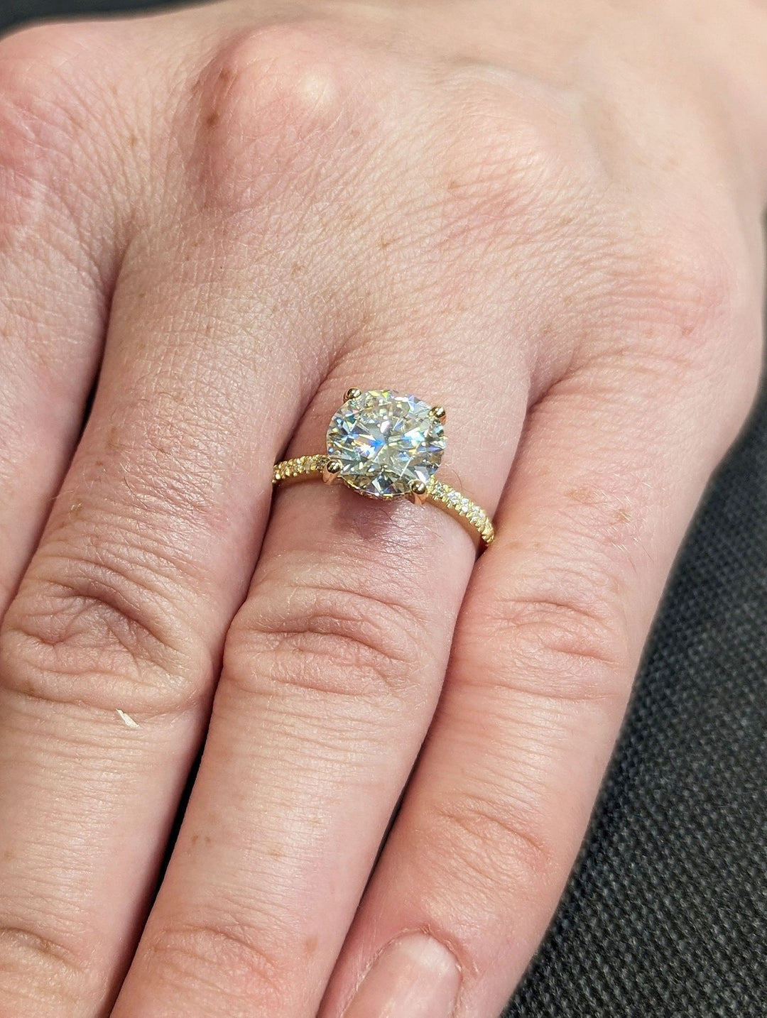 premium diamond engagement ring,