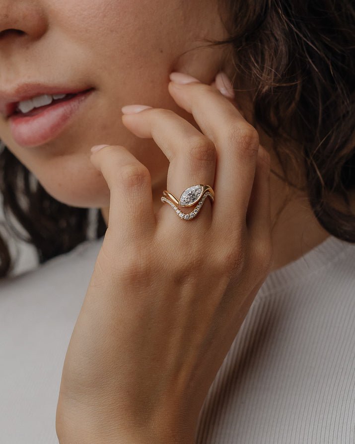 ring, proposal ring, luxury bridal ring, handcrafted engagement ring, wedding ring style, contemporary engagement ring, fine jewelry engagement ring, sophisticated ring setting, iconic solitaire ring, premium engagement ring, elegant bridal ring, luxury wedding ring,