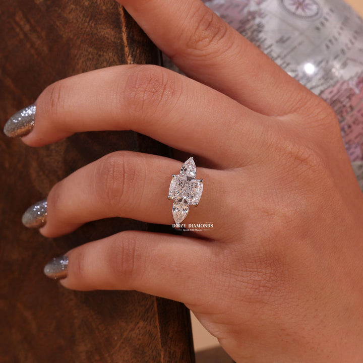 Cushion delicate engagement ring, Cushion timeless engagement ring, Cushion elegant engagement ring, Cushion whimsical engagement ring, Cushion glamorous engagement ring, 