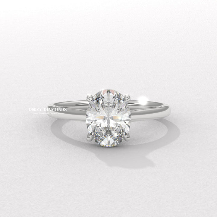 10. Ethical Lab Diamond Ring
11. 1 Carat Oval Lab Diamond Ring
12. 2 Carat Oval Lab Diamond Ring