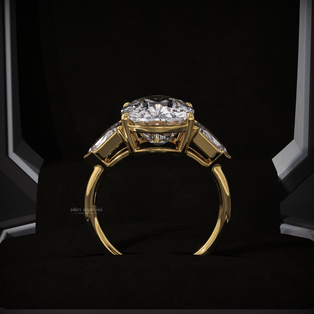contemporary bridal jewelry
unique engagement ring
statement diamond ring
cushion solitaire ring