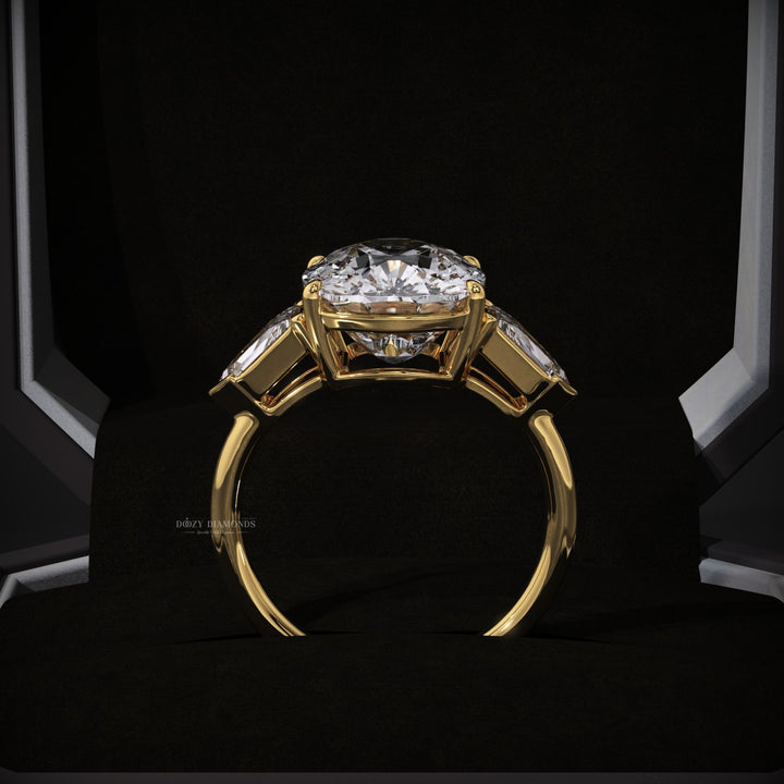 contemporary bridal jewelry
unique engagement ring
statement diamond ring
cushion solitaire ring