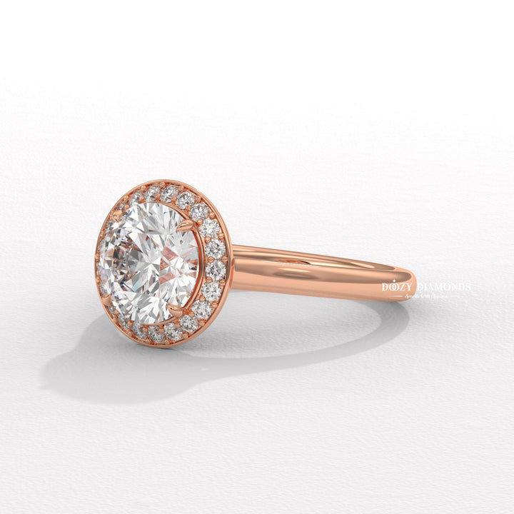 fine jewelry ring, elegant engagement ring, proposal ring for her, wedding ring for women, luxury bridal ring, sparkling diamond ring, lab diamond jewelry, bridal jewelry, anniversary diamond ring, engagement jewelry, round center stone ring, handcrafted diamond ring,