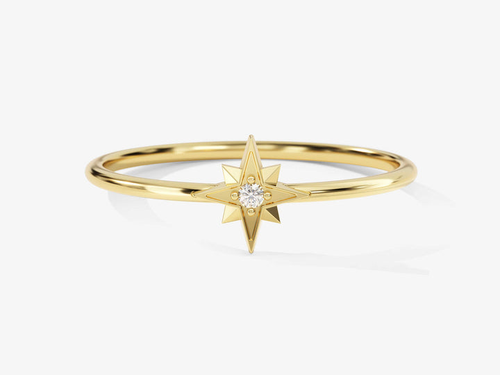 North Star Diamond Ring For Her