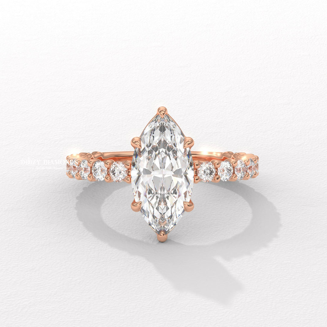 yellow gold marquise ring, white gold marquise ring, rose gold marquise ring, luxury bridal ring, vintage inspired ring, modern bridal ring, classic bridal jewelry, marquise solitaire