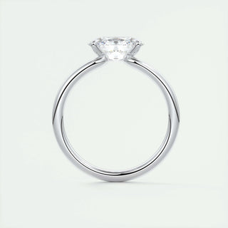 1.5ct East West Oval F- VS1 Lab Grown Diamond Solitaire Engagement Ring