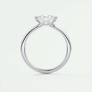 1.5ct Trillion Cut F- VS1 Lab Grown Diamond Solitaire Engagement Ring