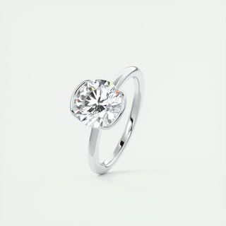 2ct Round Cut F- VS1 Lab Grown Diamond Solitaire Engagement Ring