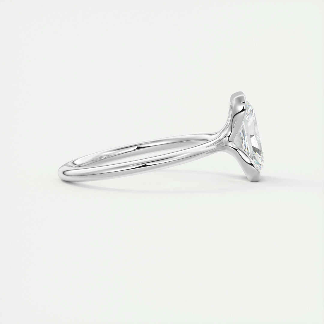 2ct Radiant F - VS1 Lab Grown Diamond Solitaire Engagement Ring - Doozy Diamonds